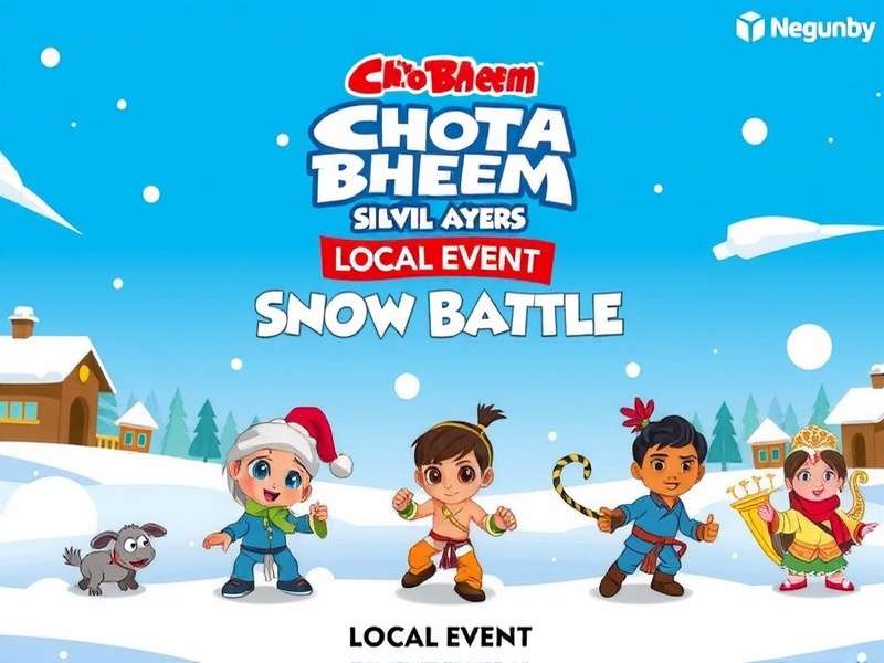 Chhota Bheem Snow Battle Local Event